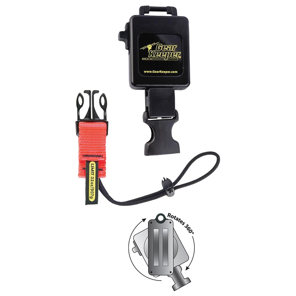Tool Lanyard, Retractable, 2 lb tool load limit, Clamp on Belt clip – Gear  Keeper