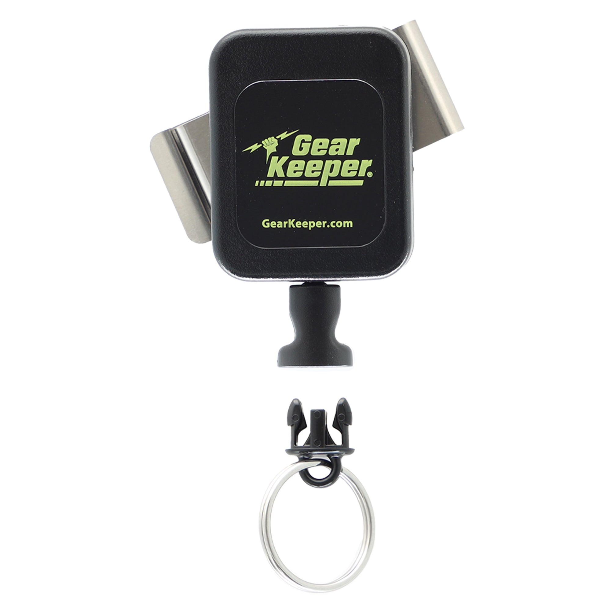 Key Retractor, Medium Force 8-14 keys, Rotating Belt Clip – Gear