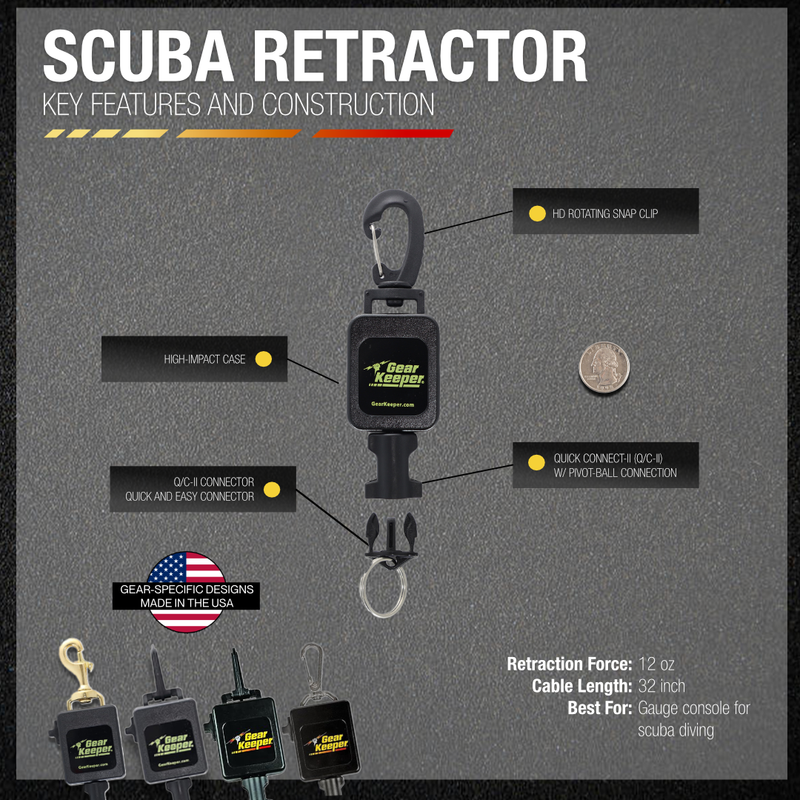 Load image into Gallery viewer, SCUBA Compact Console - HD Rotating Snap Clip