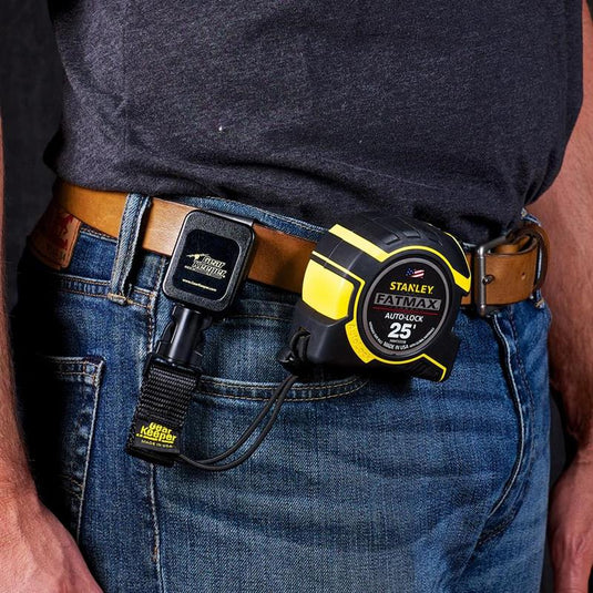 New ANSI 121-Compliant Gear Keeper® retractable tape measure tethers can save a life.