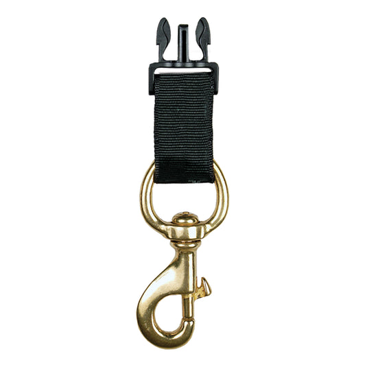 QC-II Male w/ Brass Bolt Clip