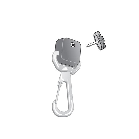 Add-A-Clip Stainless Steel Swivel Snap Clip