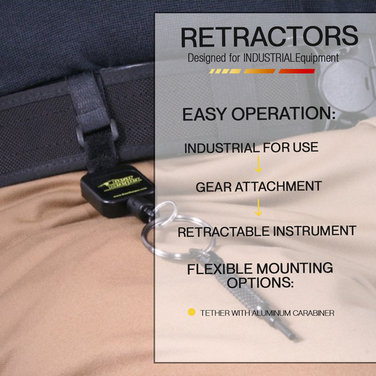 Instrument Tether - Magnum, 58oz, Alum Carabiner