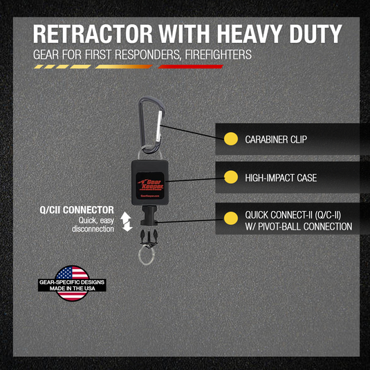 FIRE:  Box LED Flashlight Retractor