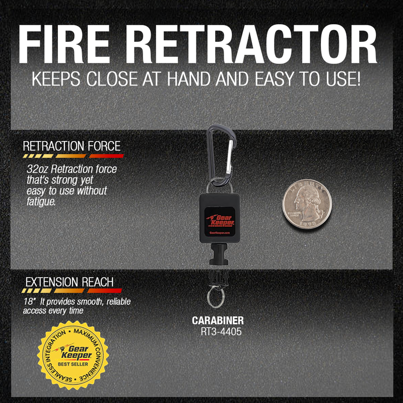 Load image into Gallery viewer, FIRE:  Box LED Flashlight Retractor
