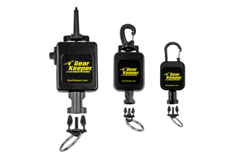best fly fishing net retractor SF Strongest Magnetic Release Holder Keychain Magnet Clip with Coiled Lanyard Aluminum Alloy Hook Premium aluminum version of our classic net retractor machined aluminum anodized housing with attractive scallop desing Gear Keeper Heavy Net Retractor