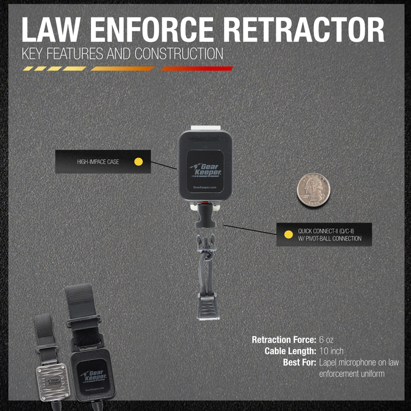 Load image into Gallery viewer, Law Enforcement - Lapel Mic Keeper
