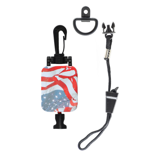 CB Mic Keeper, Standard, Stars & Strips