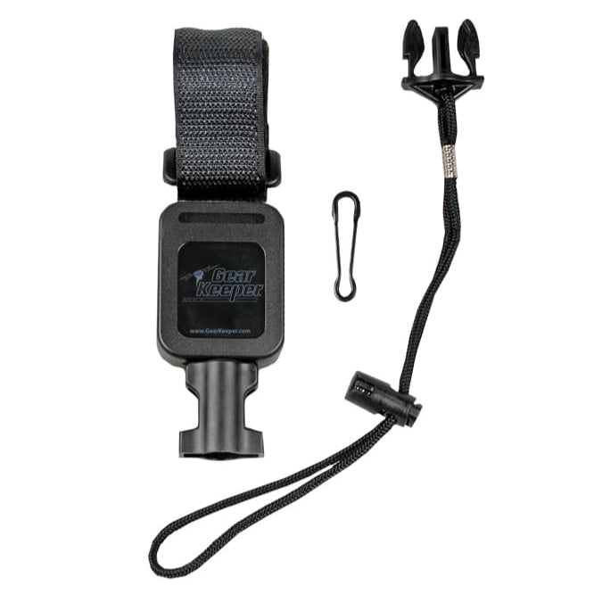 Retractable Sidearm Tether, Low Force Velcro Strap Mount
