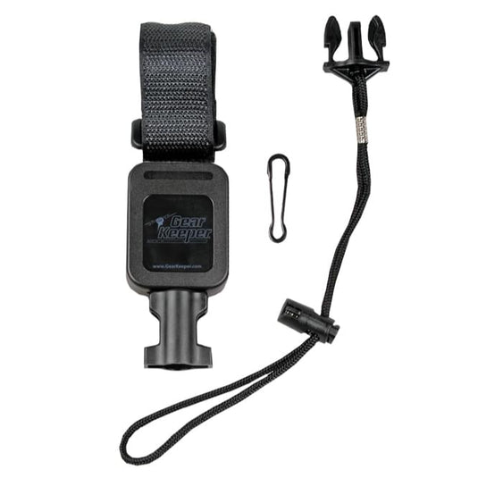 Retractable Sidearm Tether, Low Force Velcro Strap Mount