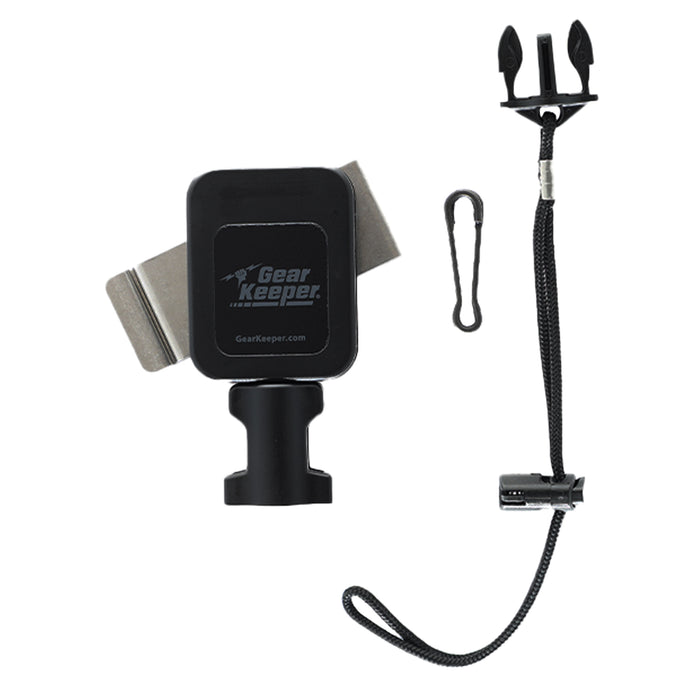 Retractable Sidearm Tether, Low Force Rotating Belt Clip