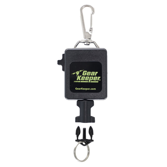 SCUBA Console Retractor, Stainless Steel Snap Clip
