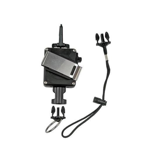 Radio Tether - Large - SS Rotating Belt Clip