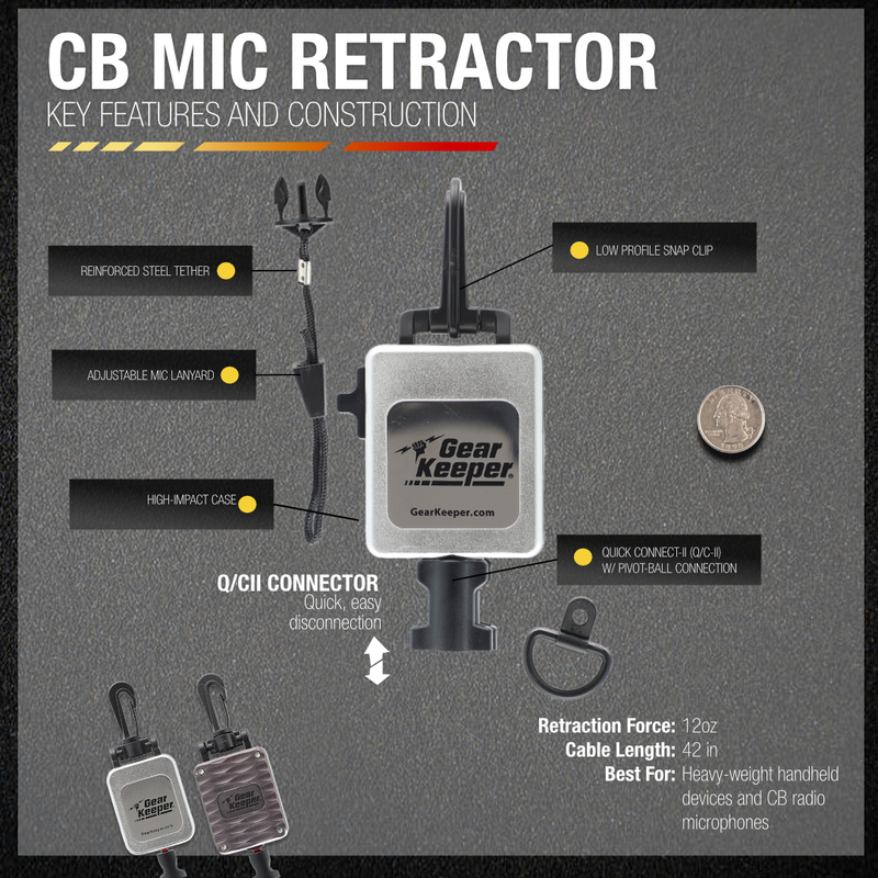 Load image into Gallery viewer, CB Mic Keeper, Heavy Duty, Chrome
