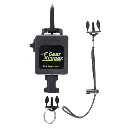 gear keeper alternative Gear Keeper Locking Scuba Console Retractor with Snap Clip