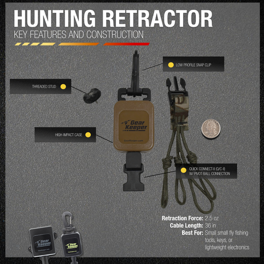 Retractable Duck Call Lanyard