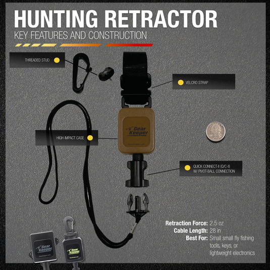 Retractable Elk Call Lanyard