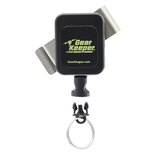 Key Retractor, Medium Force 8-14 keys, Rotating Belt Clip, Extended