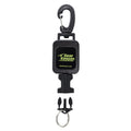 SCUBA Medium Flashlight Retractor, HD Rotating Snap Clip