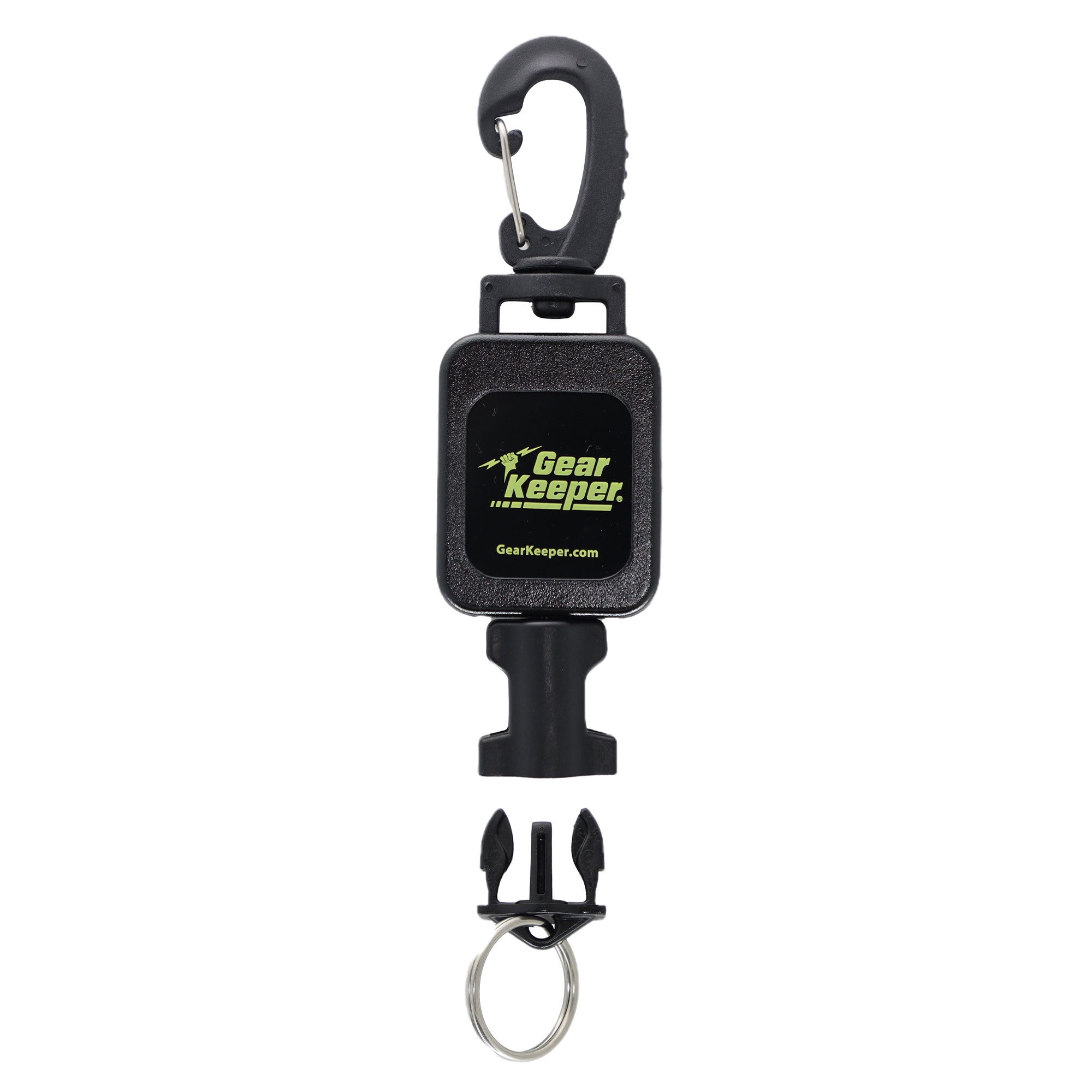 SCUBA Small Flashlight Retractor, HD Rotating Snap Clip – Gear Keeper®