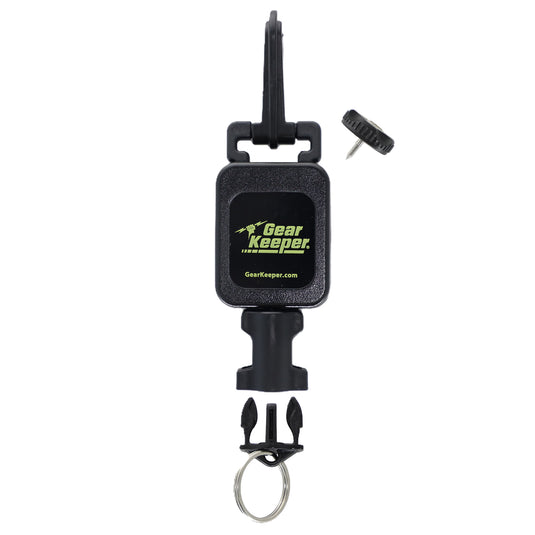 SCUBA Small Flashlight Retractor, Combo Mount