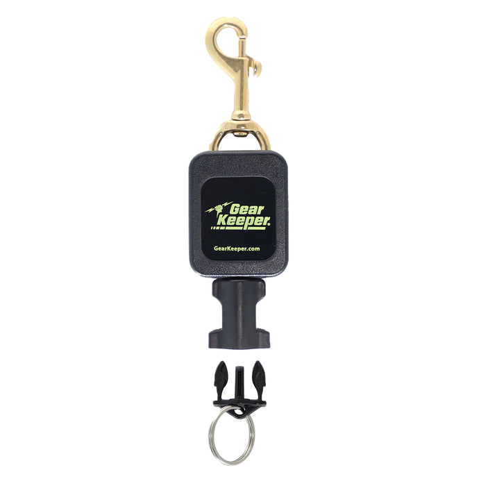 SCUBA Compact Console - Brass Bolt Clip