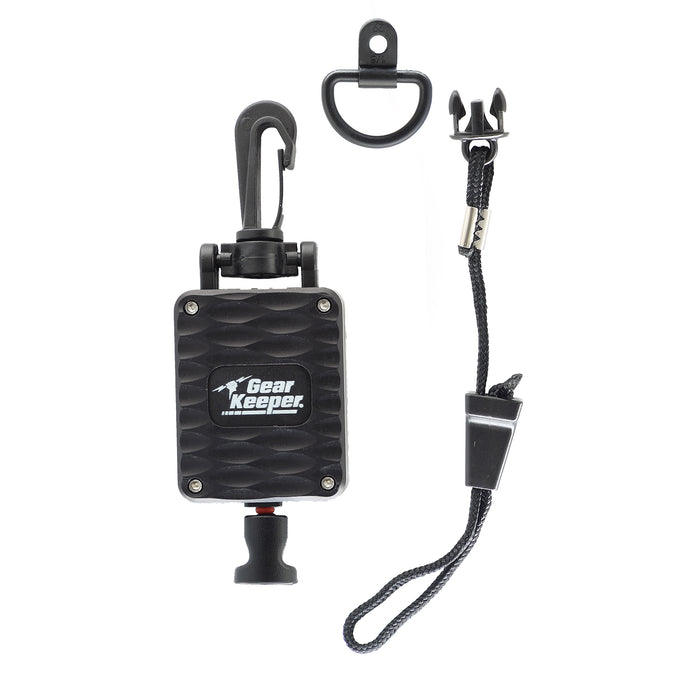 Aluminum Standard CB Mic Retractor - Black