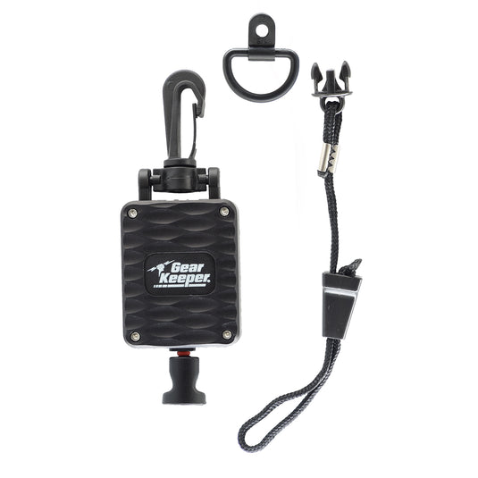 Hammerhead Industries Gear Keeper CB MIC Keeper Retractable Microphone Holder RT4-4112 – Features Heavy-Duty Snap Clip Mount, Adjustable MIC Lanyard