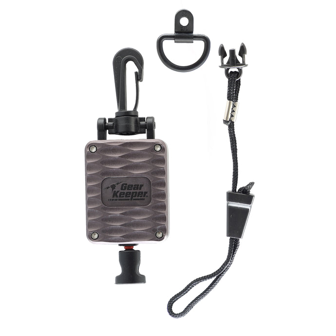 Aluminum Standard CB Mic Retractor - Gray