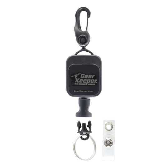 Micro Key / Tool Retractor Snap Clip Mount