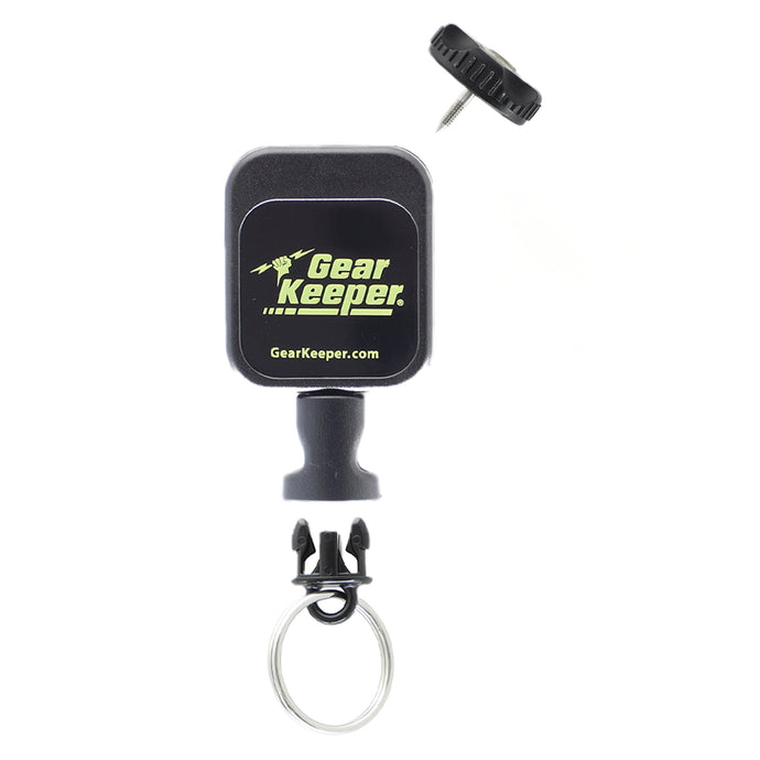 Micro Key / Tool Retractor, Threaded Stud Mount