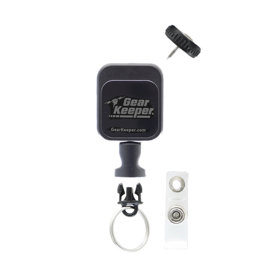 Micro Key / Tool Retractor, Threaded Stud Mount
