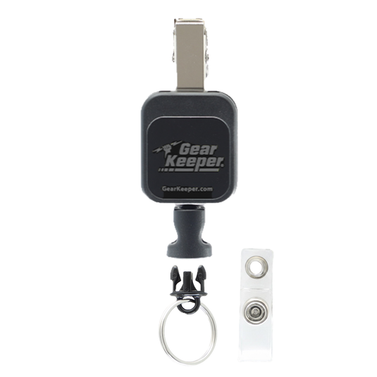 Micro Key / Tool Retractor, Spring Clip Mount