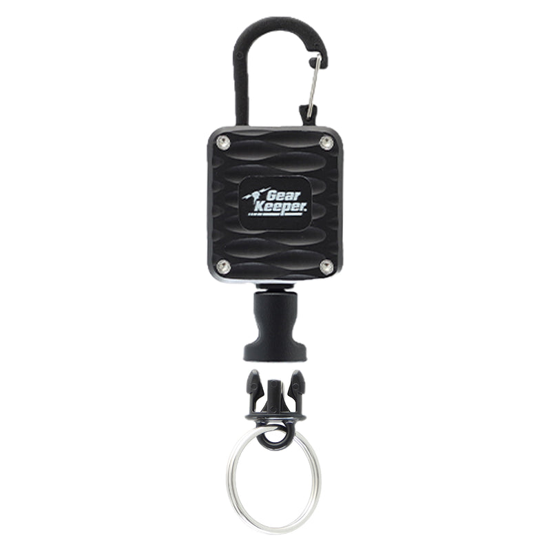 Retractor Key Aluminum Micro Key / Tool Retractors - Black - Carabiner – Gear Keeper®