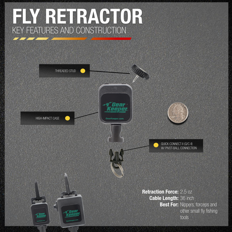 Load image into Gallery viewer, Fishing, Micro Retractor "Super Zinger" Threaded Stud Mount
