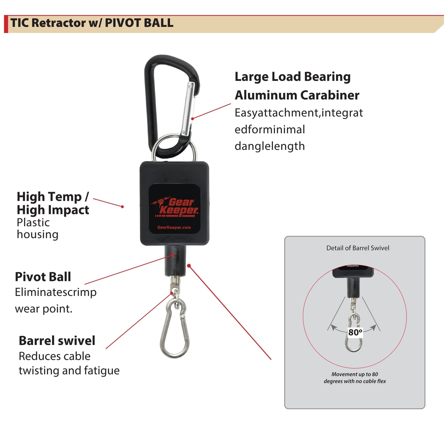 Gear Keeper | Retractable Tethers for Outdoor, Tactical & Work Gear ...