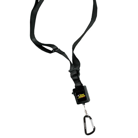 Instrument Shoulder Strap - w/ 48oz Retractor, Alum. Carabiner end