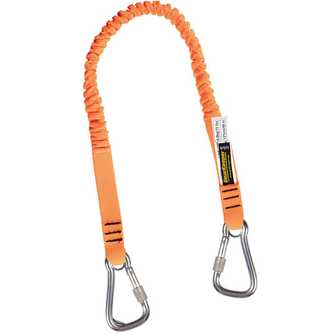 Tool Tether, Personal, 2 Stainless Steel Locking Carabiners