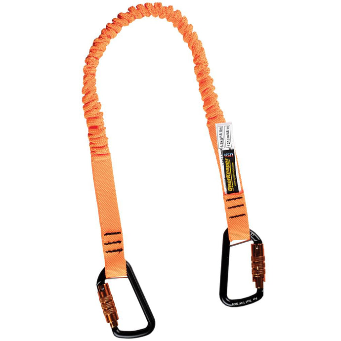 Tool Tether, Personal, 2 Aluminum Twist Lock Carabiners