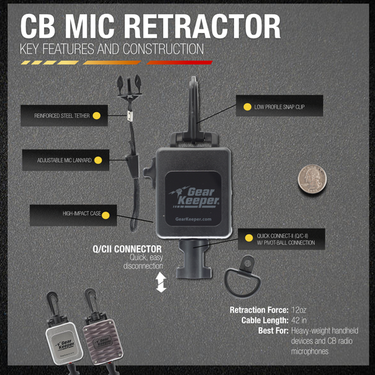 CB Mic Keeper, Heavy Duty